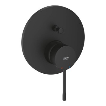 Змішувач прихованого монтажу для душу Grohe Essence 24167KF1 чорний (зовнішня частина)