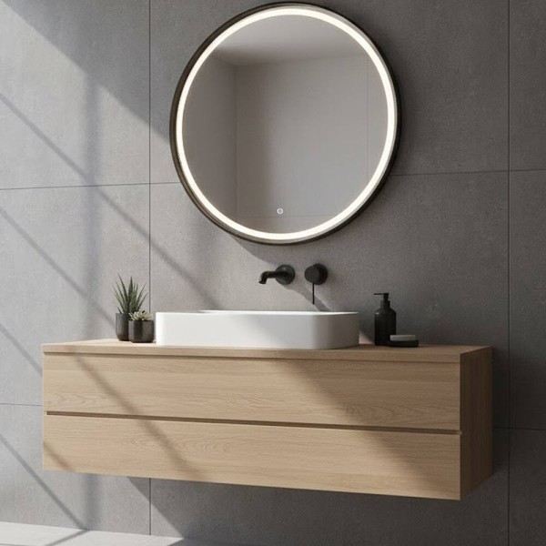 Змішувач прихованого монтажу для раковини Grohe Essence New 29192KF1 чорний