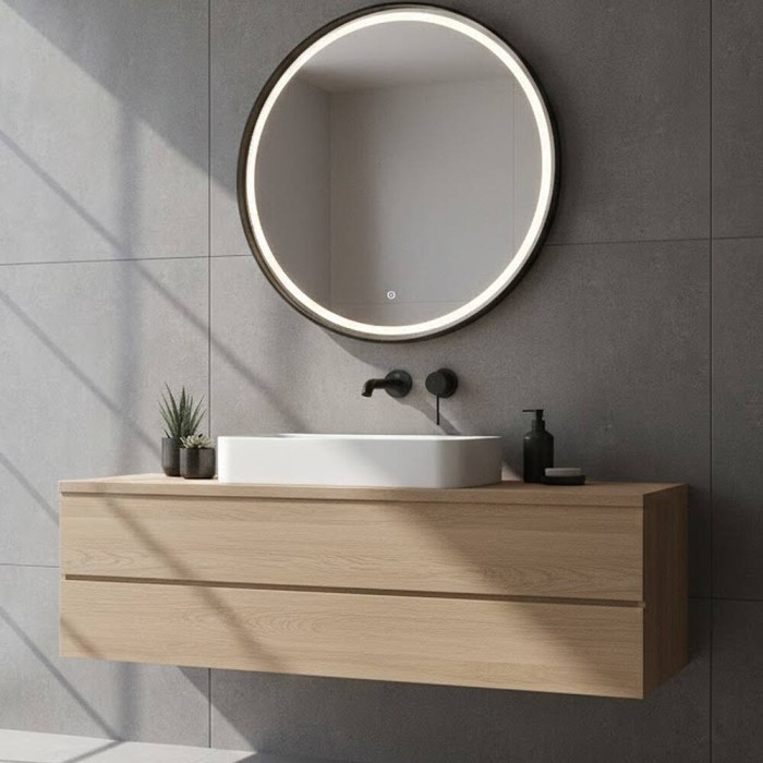 Змішувач прихованого монтажу для раковини Grohe Essence New 29192KF1 чорний