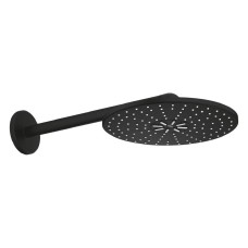 Верхній душ Grohe Rainshower SmartActiv 22123KF0 310 мм, з кронштейном на 2 режими, чорний