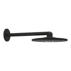 Верхній душ Grohe Rainshower SmartActiv 22123KF0 310 мм, з кронштейном на 2 режими, чорний