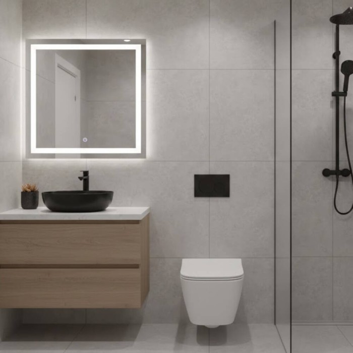 Унітаз підвісний Geberit Smyle Square 500.685.01.1 Rimfree, із сидінням Soft Close (Sandwich)