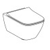 Унітаз підвісний Geberit Smyle Square 500.685.01.1 Rimfree, із сидінням Soft Close (Sandwich)