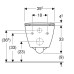Унітаз підвісний Geberit Smyle Square 500.685.01.1 Rimfree, із сидінням Soft Close (Sandwich)