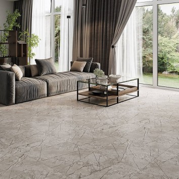 Керамограніт Cersanit Crestone Light Grey Matt 59,8x59,8 см