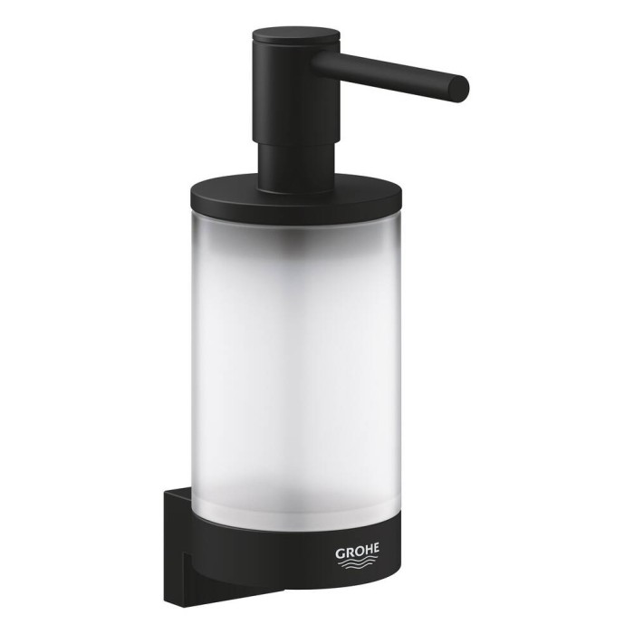 Тримач для склянки чи мильниці Grohe Selection 41217KF0 чорний матовий