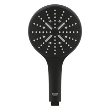 Ручний душ Grohe Rainshower Smartactive 22127KF0 чорний, 3 режими струменю