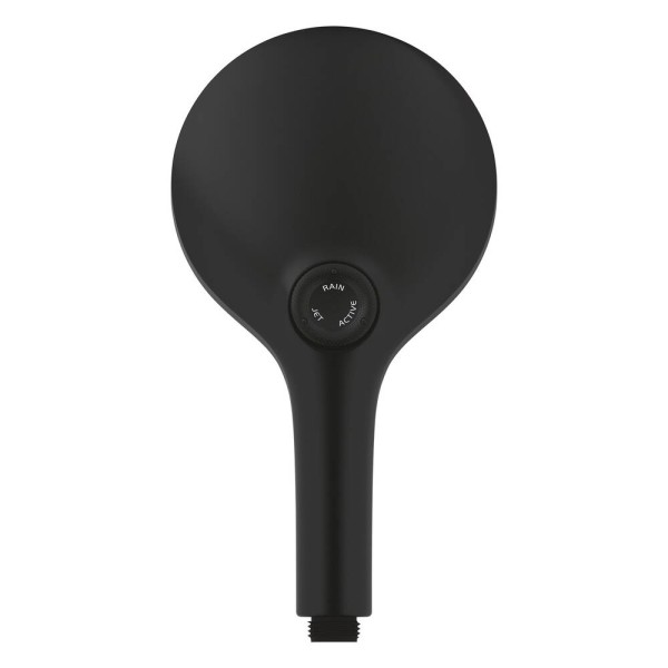 Ручний душ Grohe Rainshower Smartactive 22127KF0 чорний, 3 режими струменю