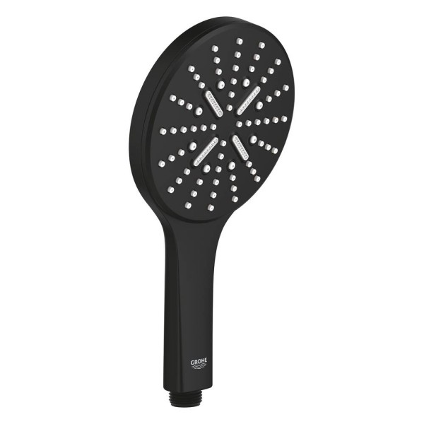 Ручний душ Grohe Rainshower Smartactive 22127KF0 чорний, 3 режими струменю