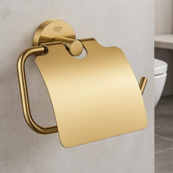 Тримач для туалетного паперу Grohe Essentials 40367GL1 золото