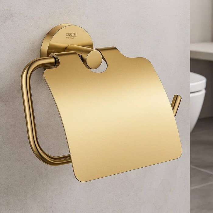 Тримач для туалетного паперу Grohe Essentials 40367GL1 золото