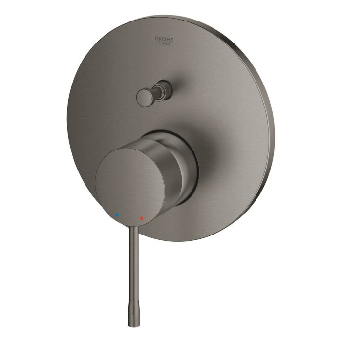 Змішувач прихованого монтажу для душу Grohe Essence 24167AL1 графіт (зовнішня частина)