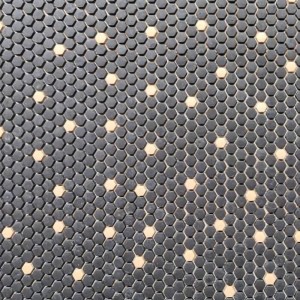 Мозаїка Mozaico De Lux V-Mos VJB-231 Dark+Gold 28,8х29,3 см