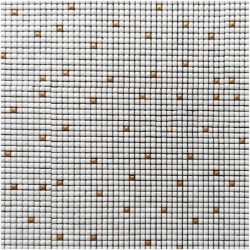 Мозаїка Mozaico De Lux V-Mos VJB-152 White+Gold 30х30 см
