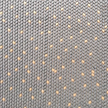 Мозаїка Mozaico De Lux V-Mos VJB-211 Grey+Gold 29,7х31,5 см