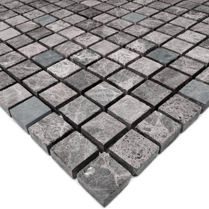 Мозаїка Mozaico De Lux Cl-Mos CCLAYRK23004 Grafit Mini Mosaic 30,5х30,5 см