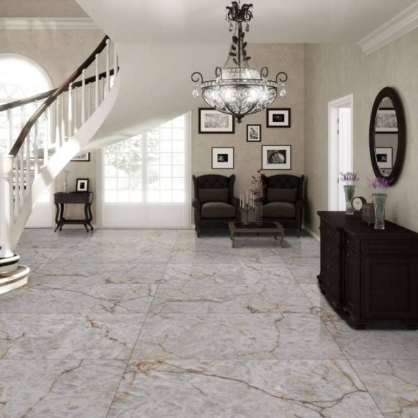 Керамограніт Almera Ceramica-2 Velour Grey 80х160 см