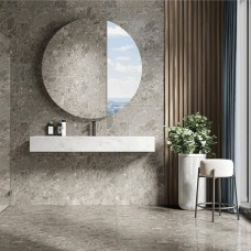 Керамограніт Інтеркерама Camelot коричневий темний 6060 136 032/SL 60х60 см