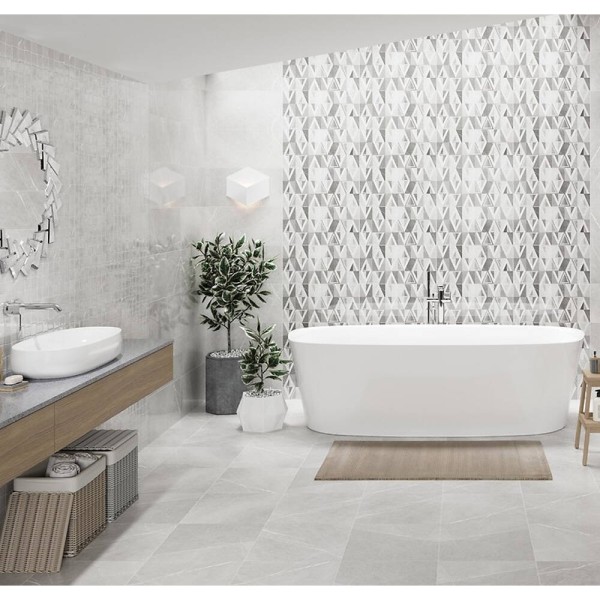 Керамограніт Opoczno Beatris Light Grey 42x42 см