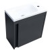 Тумба з раковиною Devit Small 063050A, 50 см, антрацит