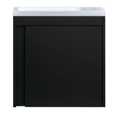 Тумба з раковиною Devit Small 063050B, 50 см, чорний