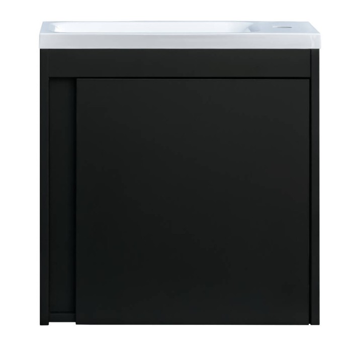 Тумба з раковиною Devit Small 063050B, 50 см, чорний