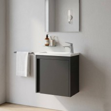 Тумба з раковиною Devit Small 063050B, 50 см, чорний