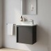 Тумба з раковиною Devit Small 063050B, 50 см, чорний