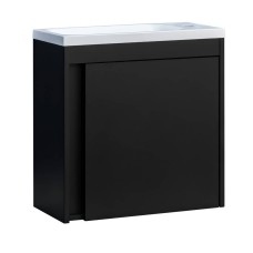 Тумба з раковиною Devit Small 063050B, 50 см, чорний