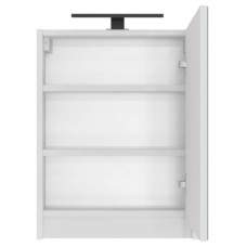 Дзеркальна шафа Devit Small 065050W з підсвіткою, біла