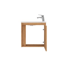Тумба з раковиною Devit Small 063050O, 50 см, дуб
