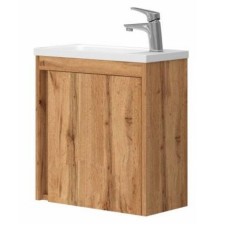 Тумба з раковиною Devit Small 063050O, 50 см, дуб