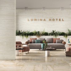 Керамограніт Mirage Elysian Travertino Pearly EY 10 NAT SQ 60x120 см