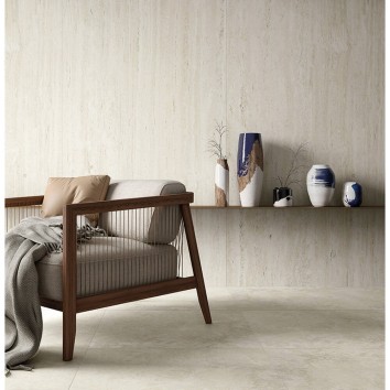 Керамограніт Mirage Elysian Travertino Pearly EY 10 NAT SQ 60x120 см