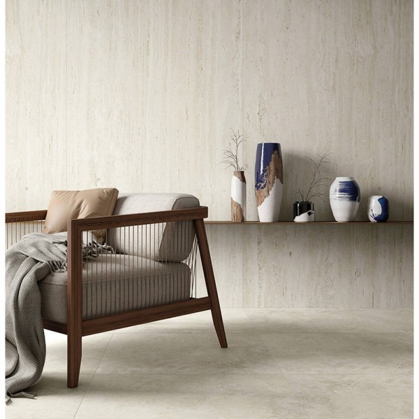 Керамограніт Mirage Elysian Travertino Pearly EY 10 NAT SQ 60x120 см