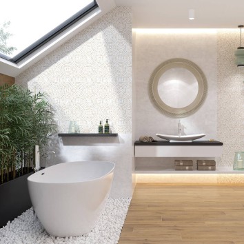 Плитка Golden Zen Бежевий ZN1051 30x60 см