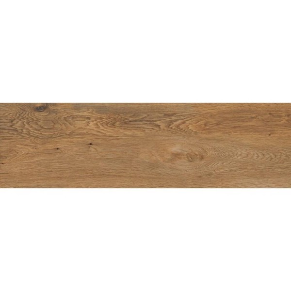 Керамограніт Ceramika Gres Gres Steelwood Brown 17,5x60 см