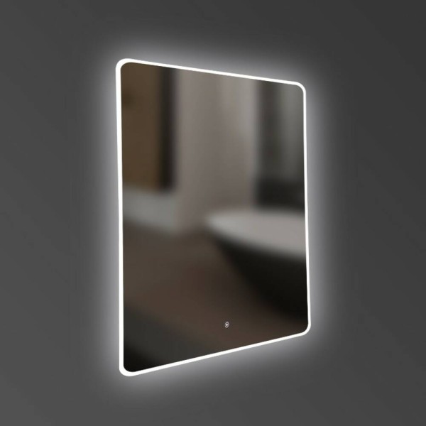 Дзеркало Devit Acqua 5257361, 600х700 мм, з тачсенсором та LED підсвідкою