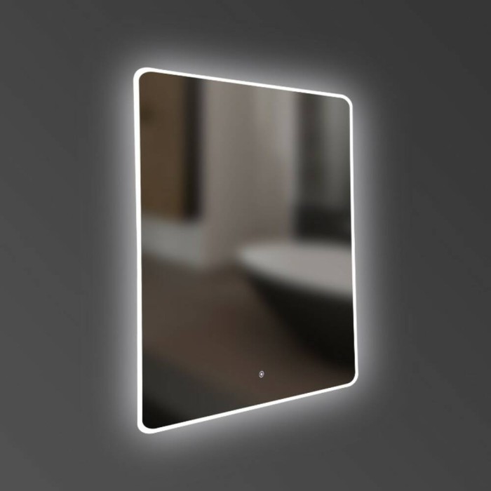 Дзеркало Devit Acqua 5257361, 600х700 мм, з тачсенсором та LED підсвідкою Дзеркало Devit Acqua 5257361, 600х700 мм, з тачсенсором та LED підсвідкою