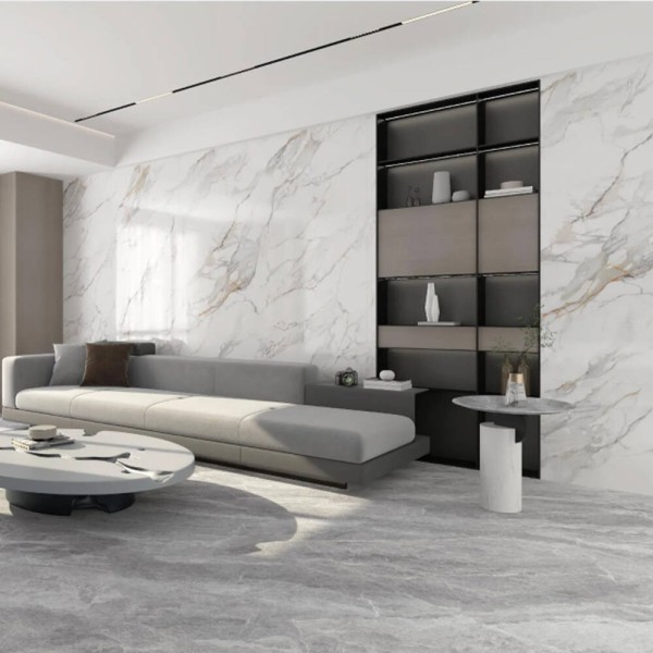 Керамограніт Almera Ceramica-2 WQX01990180GAS Calais White 90x180см