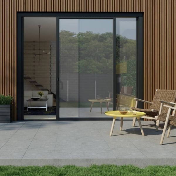 Керамограніт Cersanit Febe Dark Grey 42x42 см