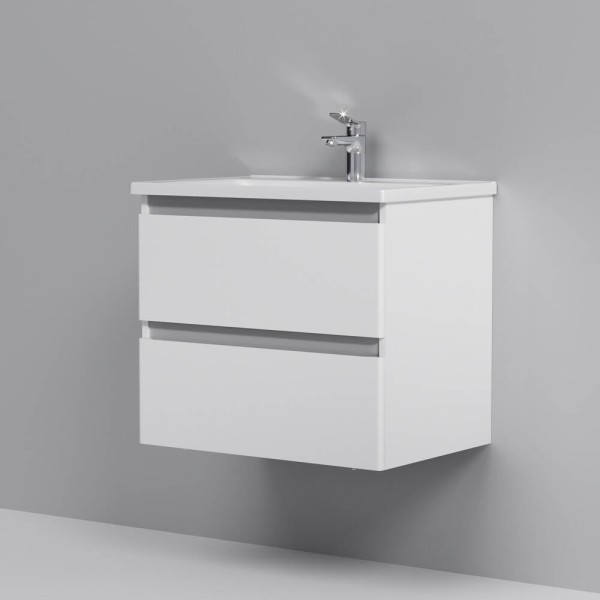 Тумба з раковиною AM.PM X-Joy M85 - FHX0652 - WC0652WG38 підвісна, 65 см, білий глянець