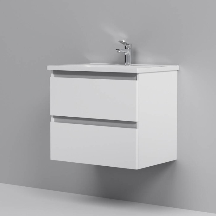 Тумба з раковиною AM.PM X-Joy M85 - FHX0652 - WC0652WG38 підвісна, 65 см, білий глянець