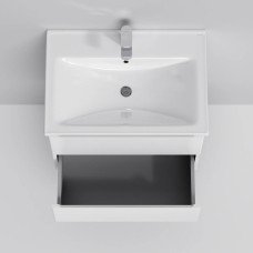 Тумба з раковиною AM.PM X-Joy M85 - FHX0652 - WC0652WG38 підвісна, 65 см, білий глянець
