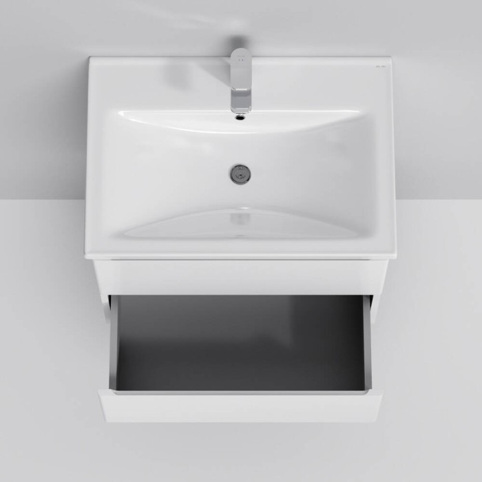 Тумба з раковиною AM.PM X-Joy M85 - FHX0652 - WC0652WG38 підвісна, 65 см, білий глянець