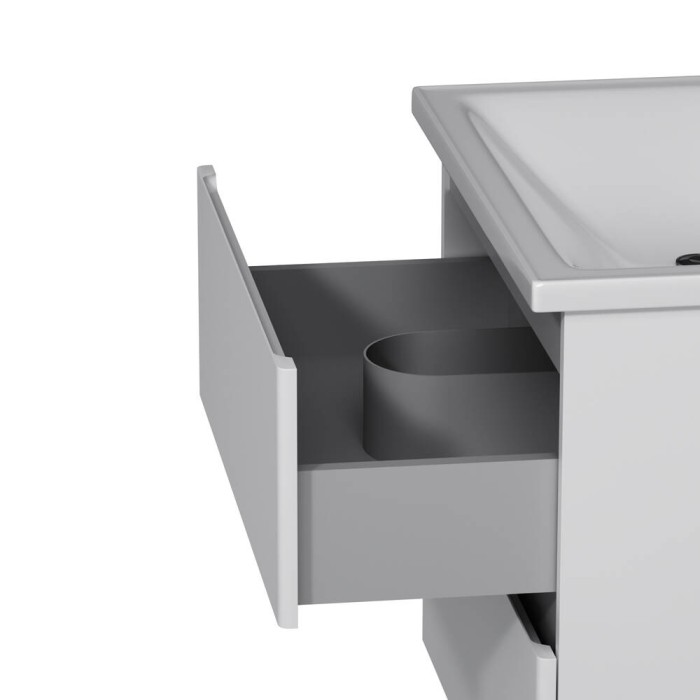Тумба з раковиною AM.PM X-Joy M85 - FHX0652 - WC0652WG38 підвісна, 65 см, білий глянець