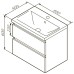 Тумба з раковиною AM.PM X-Joy M85 - FHX0652 - WC0652WG38 підвісна, 65 см, білий глянець
