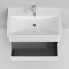 Тумба з раковиною AM.PM X-Joy M85 - FHX0802 - WC0802WG38 підвісна, 80 см, білий глянець