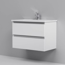 Тумба з раковиною AM.PM X-Joy M85 - FHX0802 - WC0802WG38 підвісна, 80 см, білий глянець