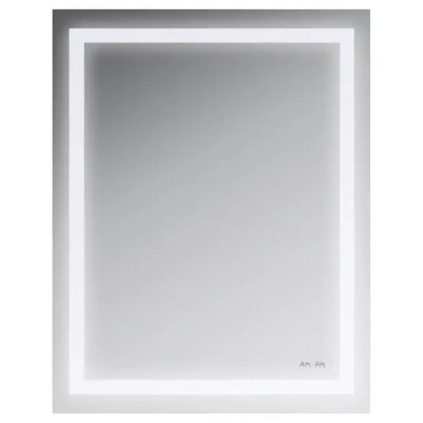 Дзеркало AM.PM GEM M91AMOX0551WG38 з LED-підсвічуванням по периметру, 55х70 см